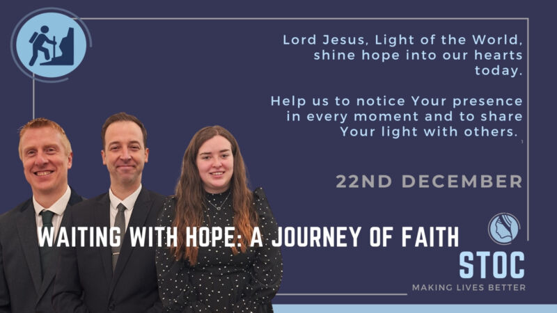 Image for the Tweet beginning: Waiting with Hope: A Journey