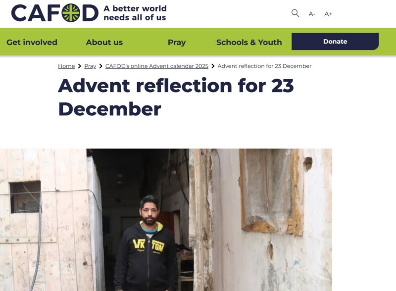 Image for the Tweet beginning: Throughout Advent we are excited